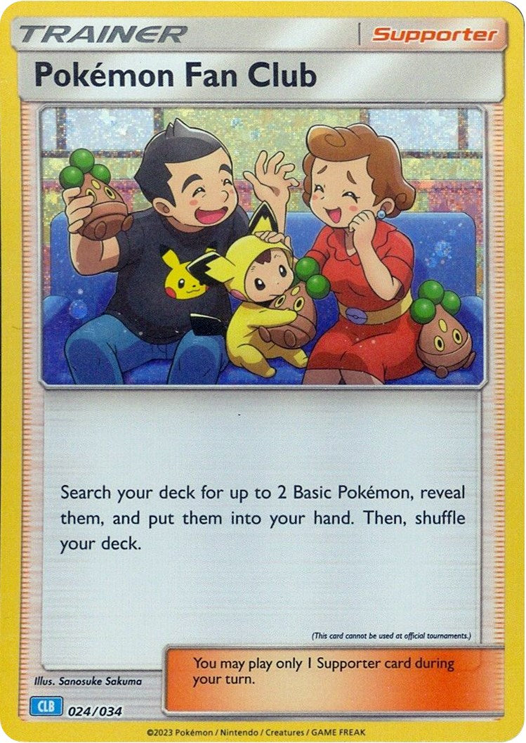 Pokemon Fan Club (CLB) [Trading Card Game Classic] | Exor Games Truro