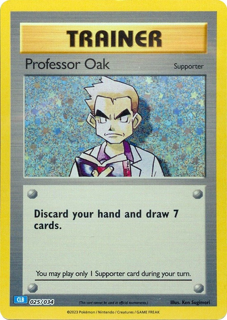 Professor Oak (CLB) [Trading Card Game Classic] | Exor Games Truro