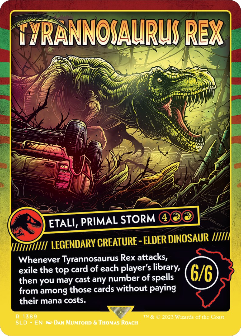 Tyrannosaurus Rex - Etali, Primal Storm [Secret Lair Drop Series] | Exor Games Truro