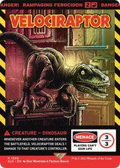 Velociraptor - Rampaging Ferocidon [Secret Lair Drop Series] | Exor Games Truro