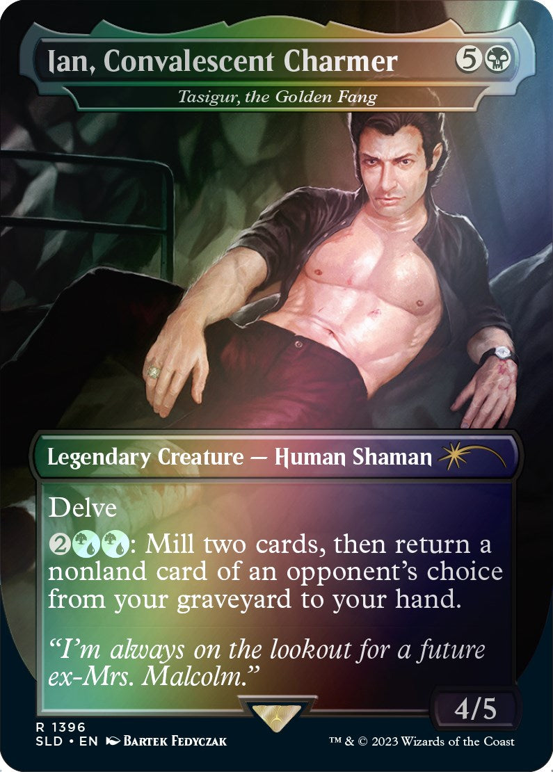 Ian, Convalescent Charmer - Tasigur, the Golden Fang (Rainbow Foil) [Secret Lair Drop Series] | Exor Games Truro