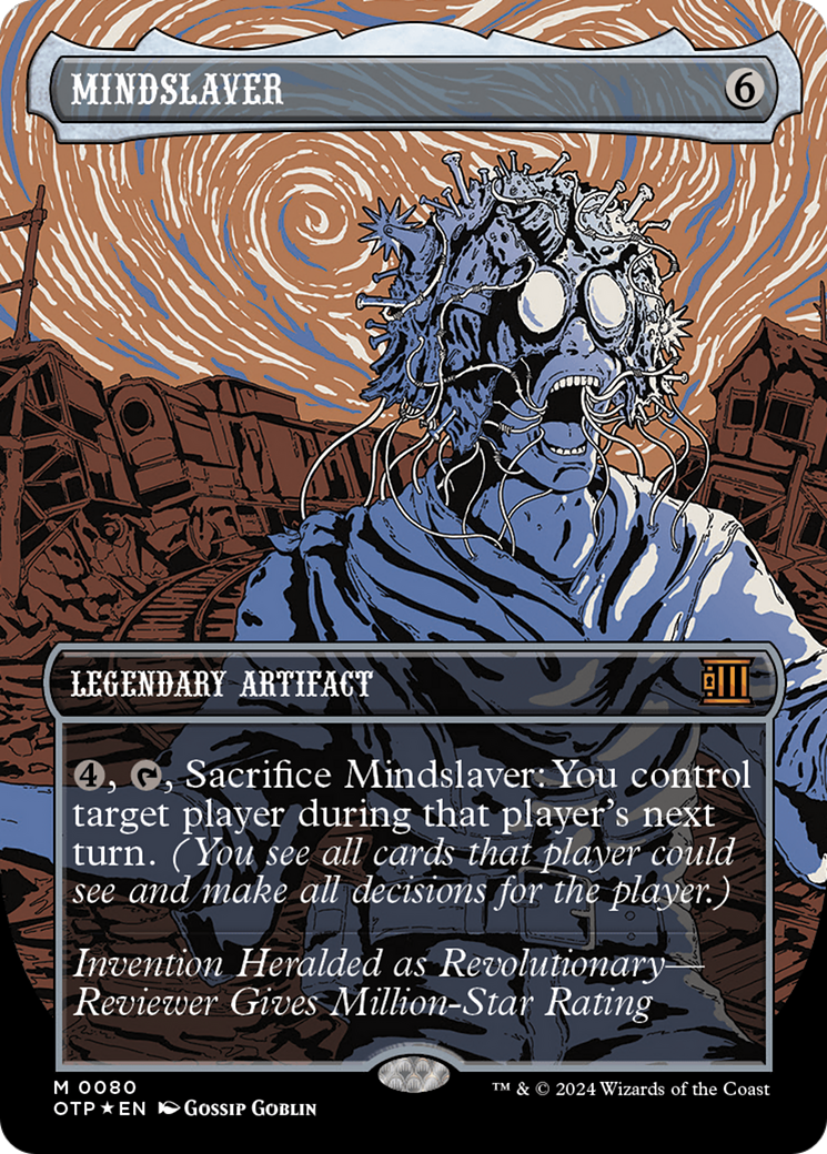 Mindslaver (Textured Foil) [Outlaws of Thunder Junction: Breaking News] | Exor Games Truro