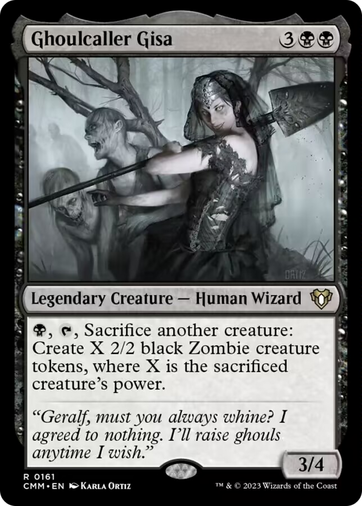 Ghoulcaller Gisa [Commander Masters] | Exor Games Truro