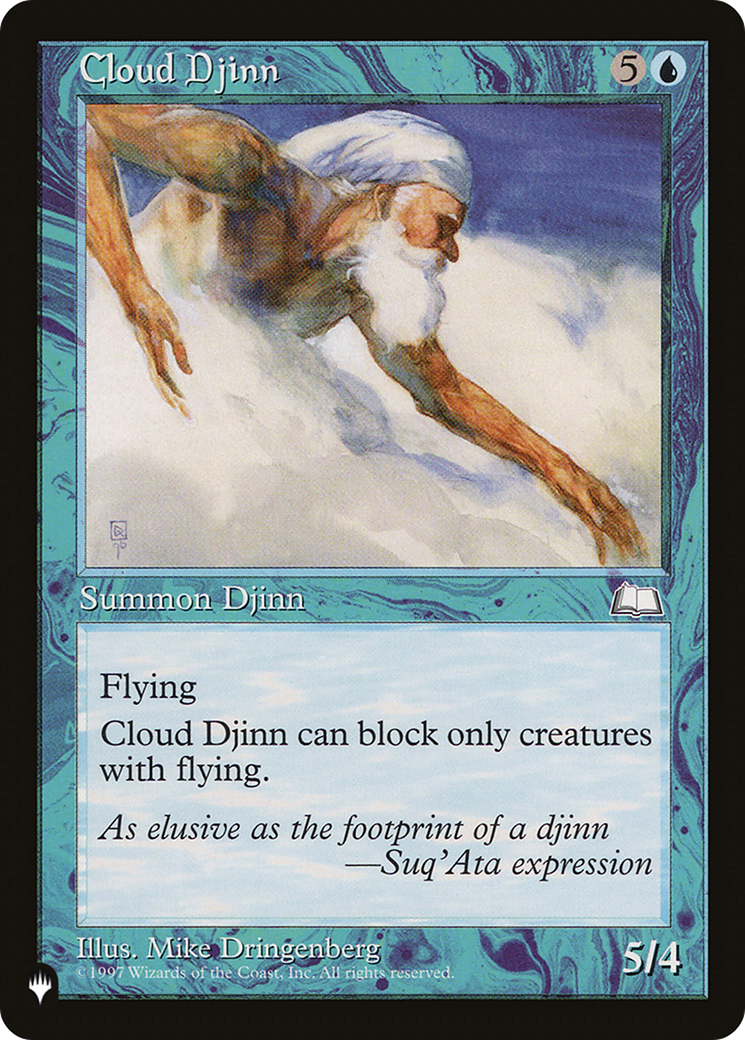 Cloud Djinn [The List Reprints] | Exor Games Truro