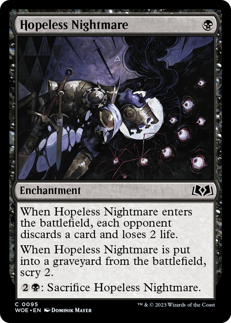 Hopeless Nightmare [Wilds of Eldraine] | Exor Games Truro