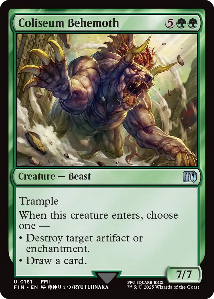 Coliseum Behemoth [FINAL FANTASY] | Exor Games Truro