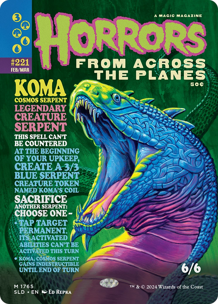 Koma, Cosmos Serpent [Secret Lair Drop Series] | Exor Games Truro