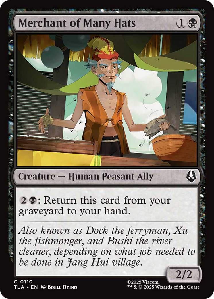 Merchant of Many Hats [Avatar: The Last Airbender] | Exor Games Truro