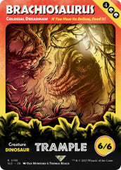 Brachiosaurus - Colossal Dreadmaw (Rainbow Foil) [Secret Lair Drop Series] | Exor Games Truro