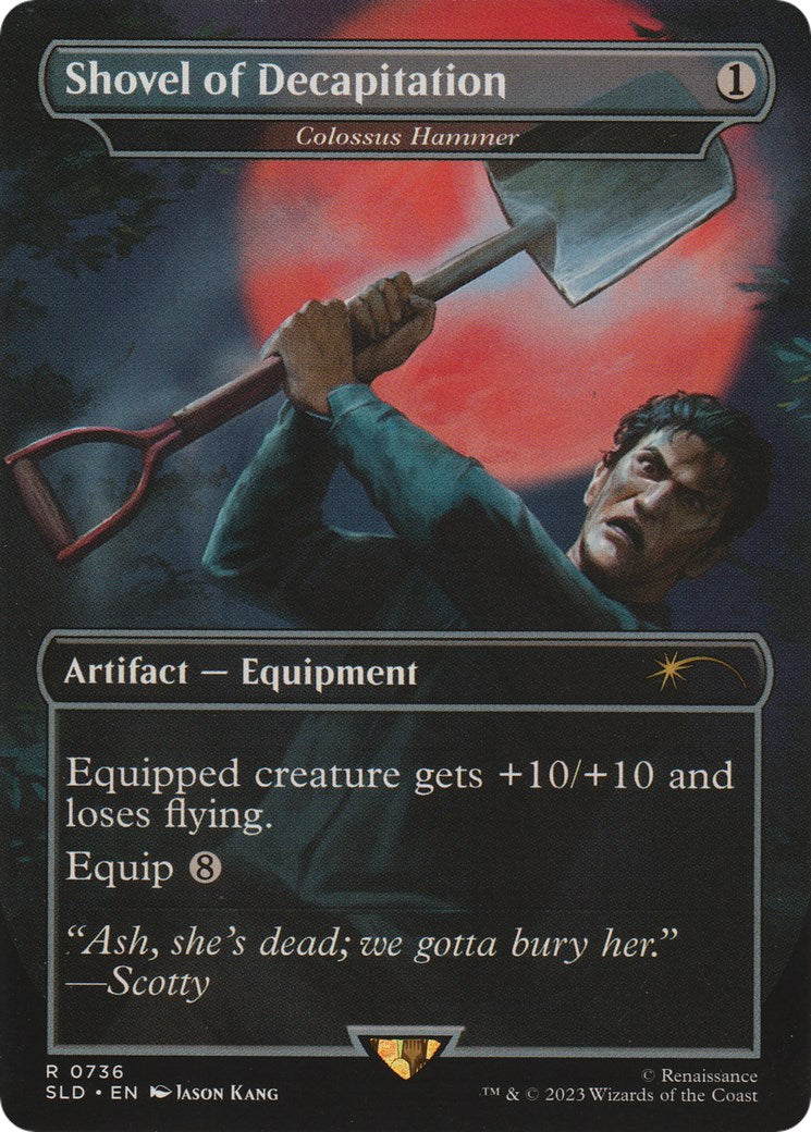 Shovel of Decapitation - Colossus Hammer [Secret Lair Drop Series] | Exor Games Truro