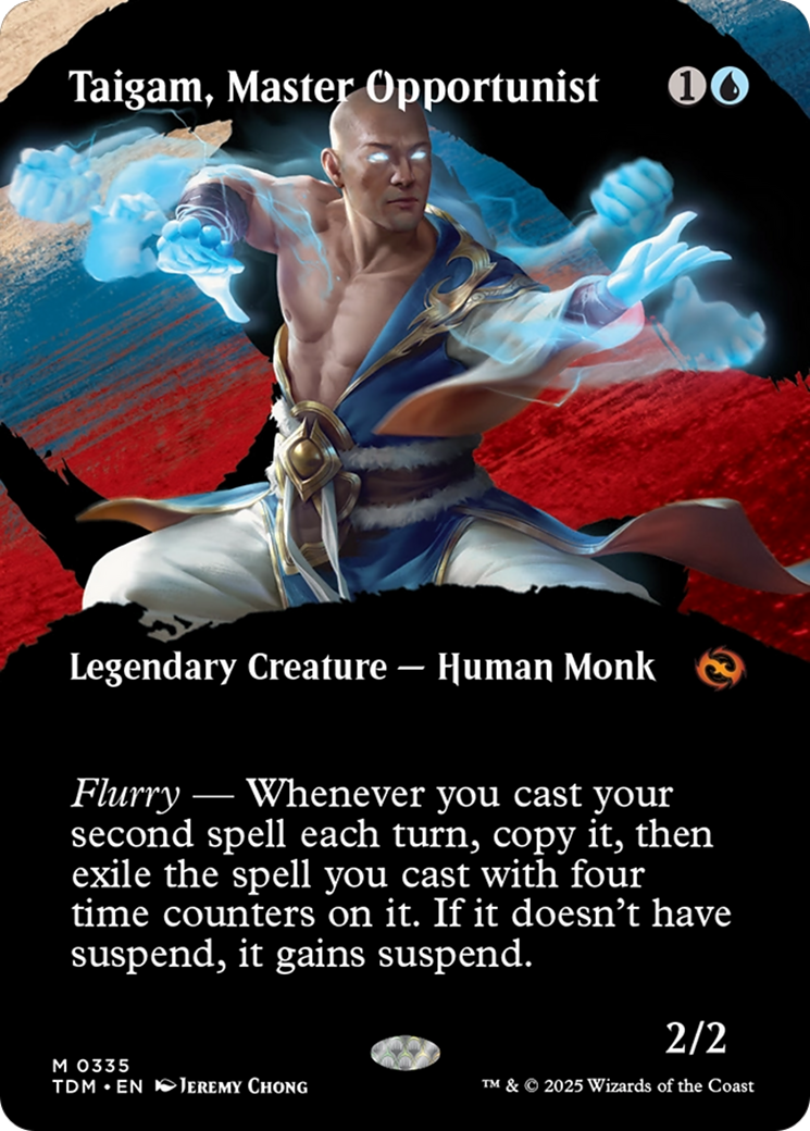 Taigam, Master Opportunist (Borderless) [Tarkir: Dragonstorm] | Exor Games Truro