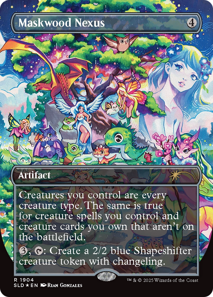Maskwood Nexus (Double Rainbow Foil) [Secret Lair Drop Series] | Exor Games Truro