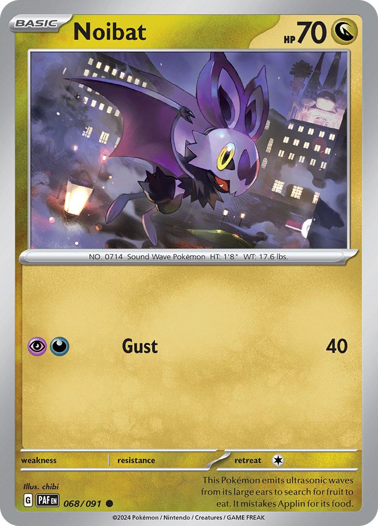 Noibat (068/091) [Scarlet & Violet: Paldean Fates] | Exor Games Truro