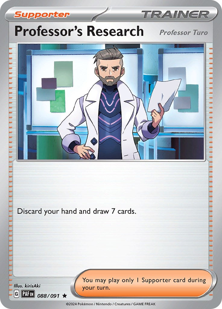 Professor's Research (088/091) [Scarlet & Violet: Paldean Fates] | Exor Games Truro