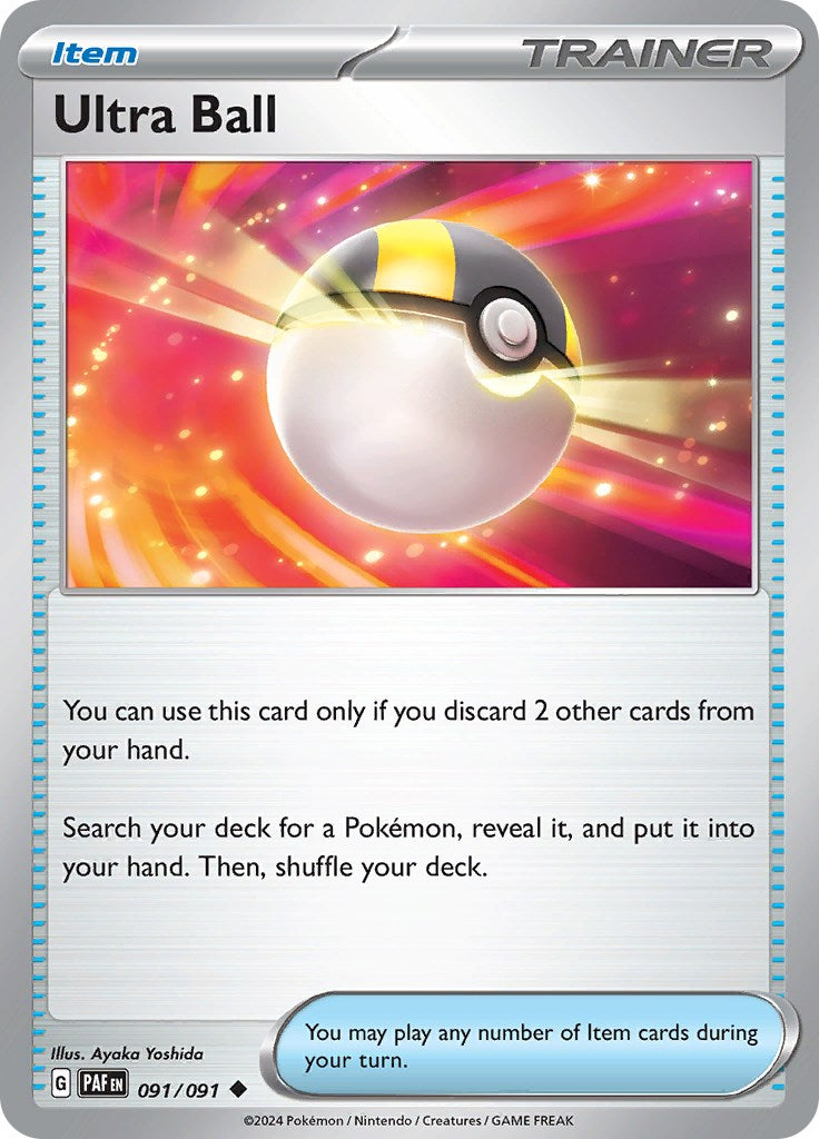 Ultra Ball (091/091) [Scarlet & Violet: Paldean Fates] | Exor Games Truro