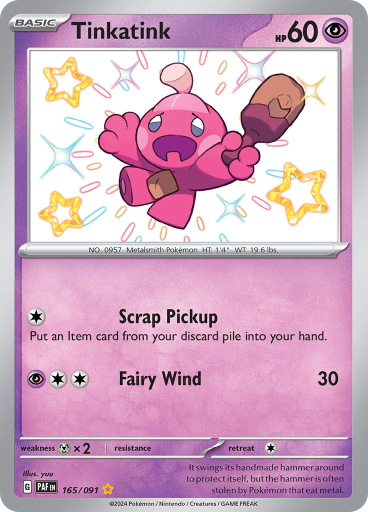 Tinkatink (165/091) [Scarlet & Violet: Paldean Fates] | Exor Games Truro