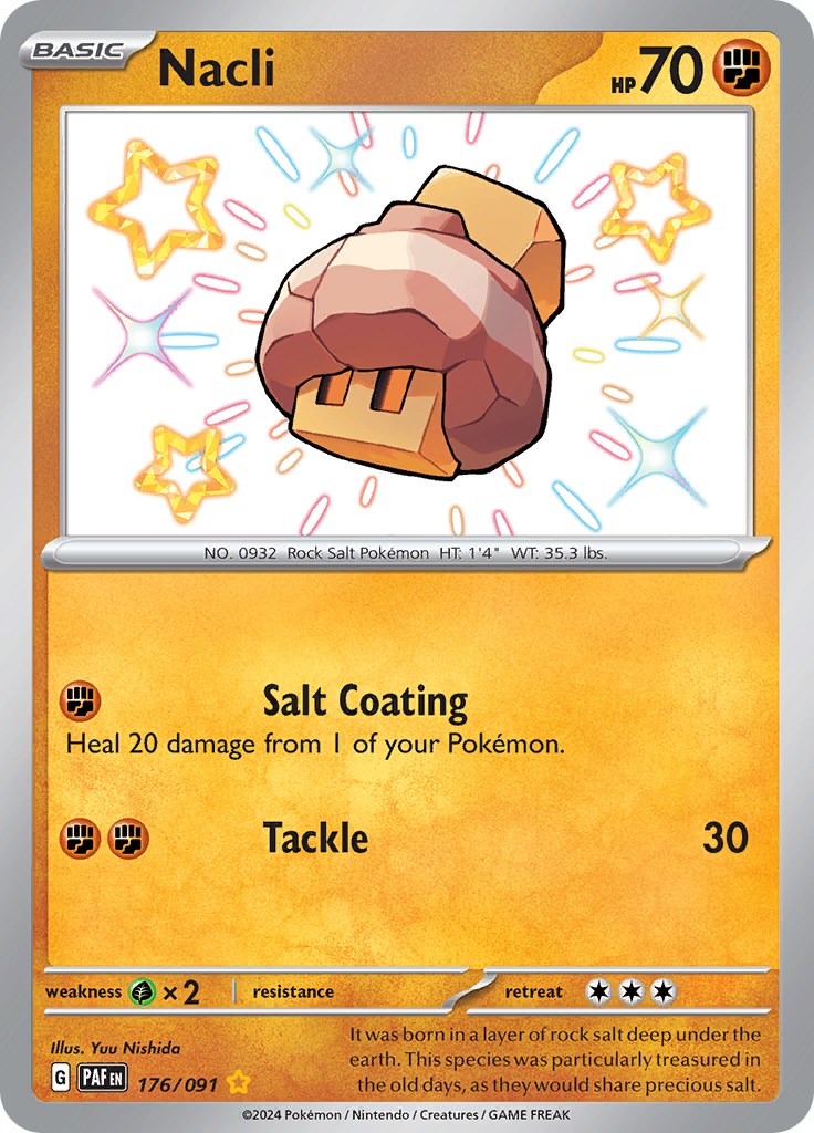 Nacli (176/091) [Scarlet & Violet: Paldean Fates] | Exor Games Truro