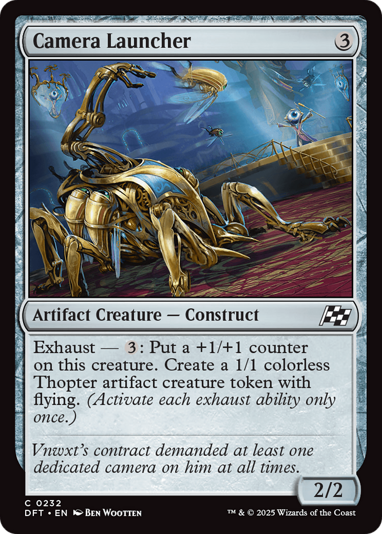 Camera Launcher [Aetherdrift] | Exor Games Truro