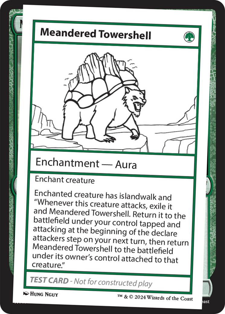 Meandered Towershell [Mystery Booster 2 Playtest Cards] | Exor Games Truro