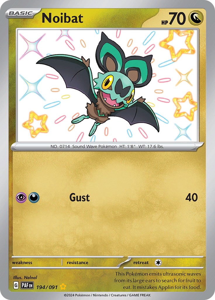 Noibat (194/091) [Scarlet & Violet: Paldean Fates] | Exor Games Truro