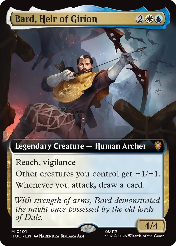 Bard, Heir of Girion (Extended Art) [The Hobbit: Eternal-Legal] | Exor Games Truro