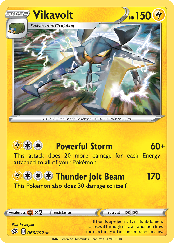 Vikavolt (066/192) [Sword & Shield: Rebel Clash] | Exor Games Truro