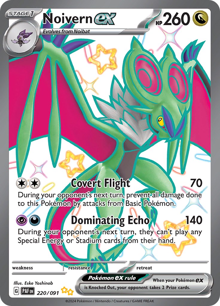 Noivern ex (220/091) [Scarlet & Violet: Paldean Fates] | Exor Games Truro