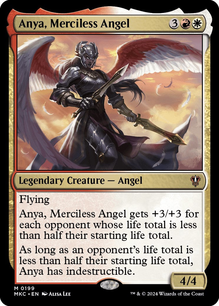 Anya, Merciless Angel [Murders at Karlov Manor Commander] | Exor Games Truro