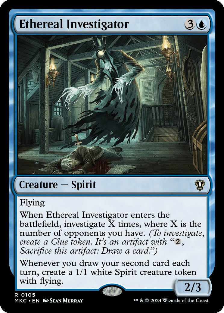 Ethereal Investigator [Murders at Karlov Manor Commander] | Exor Games Truro