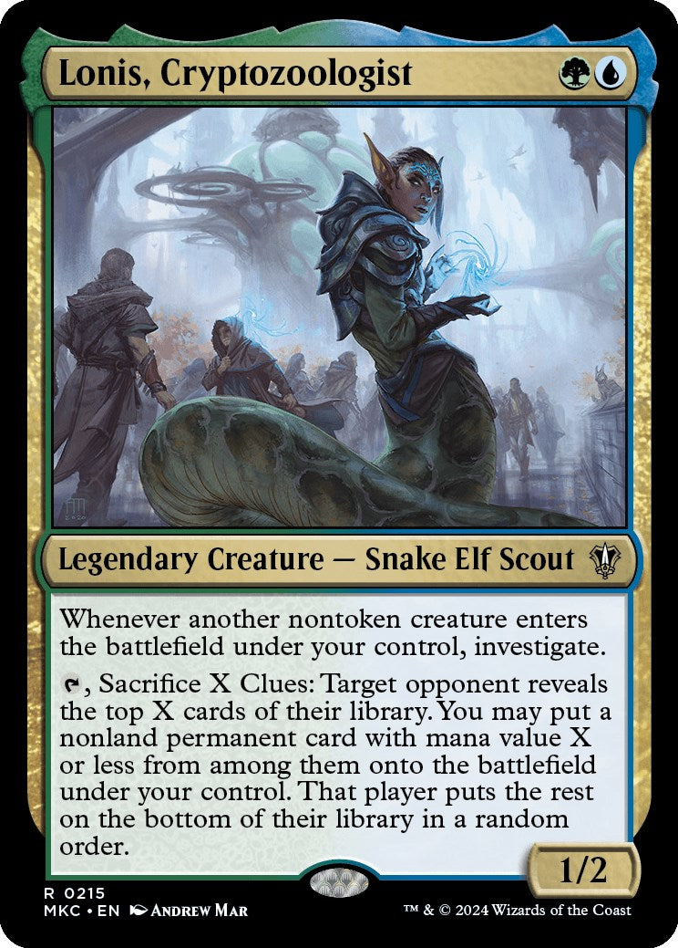 Lonis, Cryptozoologist [Murders at Karlov Manor Commander] | Exor Games Truro
