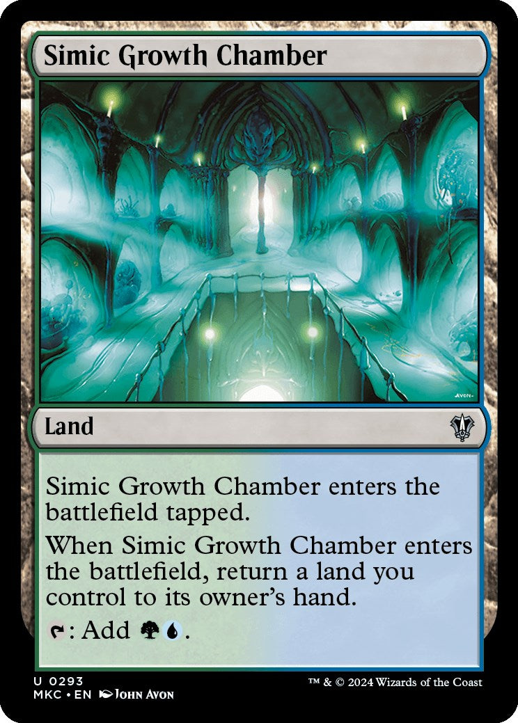 Simic Growth Chamber [Murders at Karlov Manor Commander] | Exor Games Truro