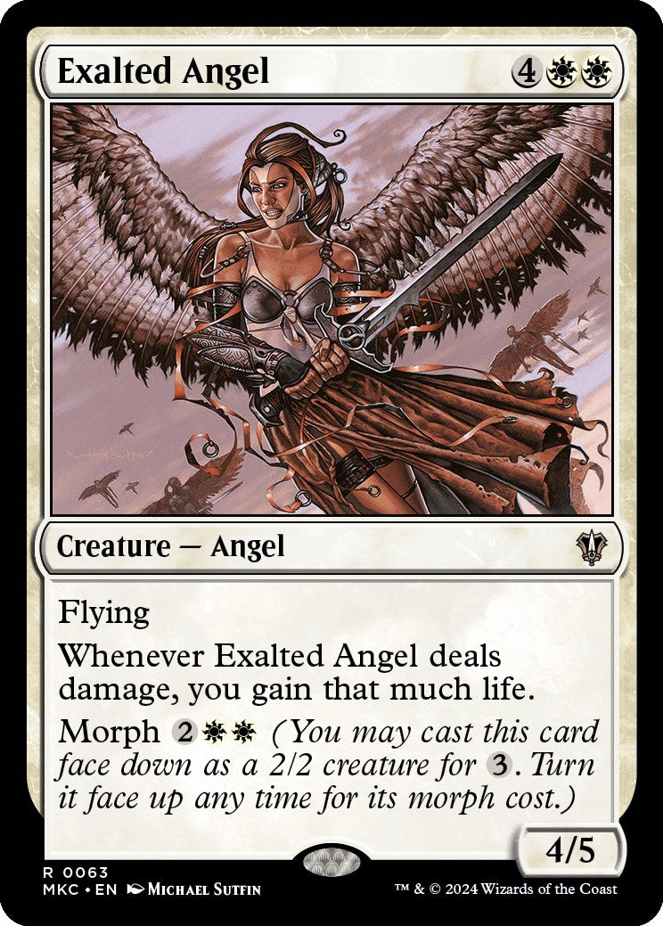 Exalted Angel [Murders at Karlov Manor Commander] | Exor Games Truro