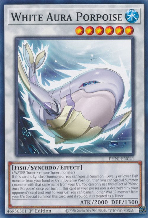 White Aura Porpoise [PHNI-EN041] Common | Exor Games Truro