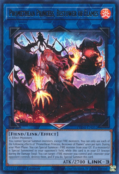 Promethean Princess, Bestower of Flames [PHNI-EN052] Ultra Rare | Exor Games Truro