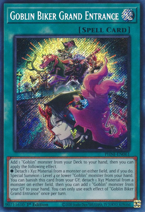 Goblin Biker Grand Entrance [PHNI-EN061] Secret Rare | Exor Games Truro