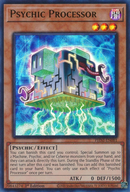 Psychic Processor [PHNI-EN081] Ultra Rare | Exor Games Truro