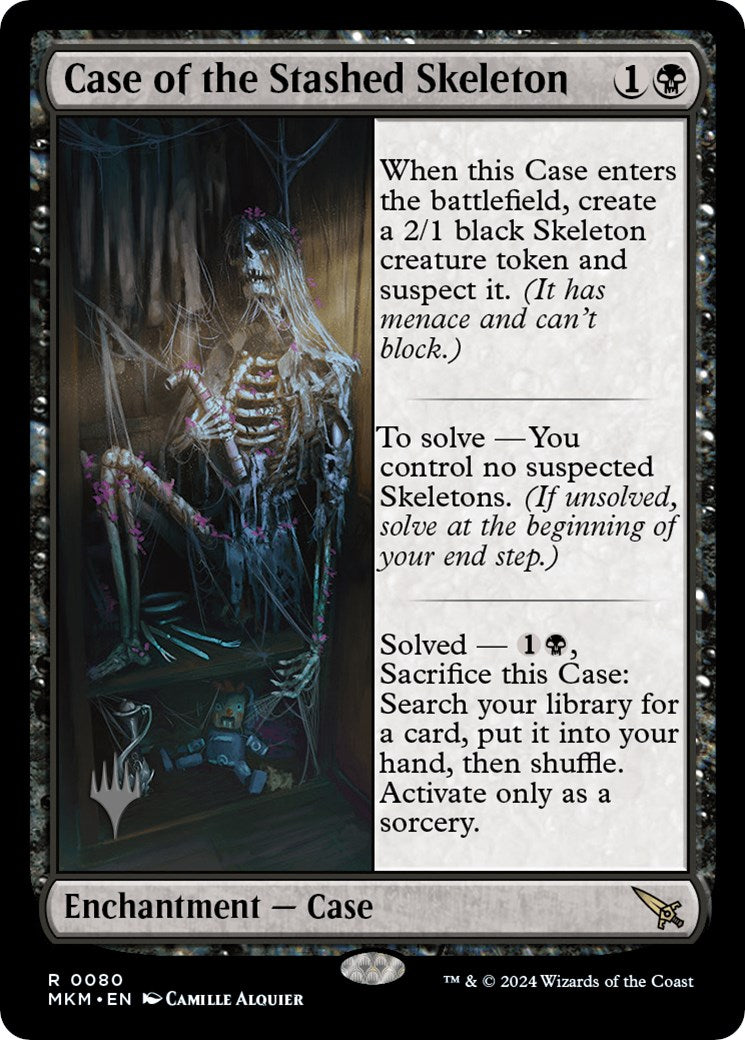 Case of the Stashed Skeleton (Promo Pack) [Murders at Karlov Manor Promos] | Exor Games Truro