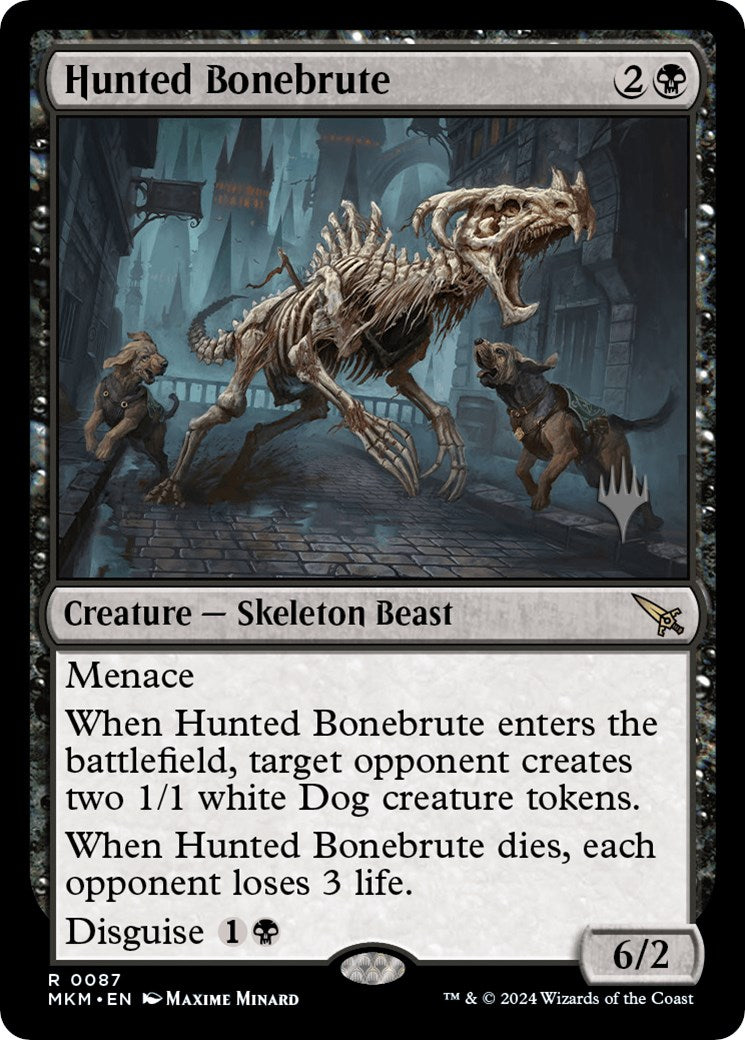 Hunted Bonebrute (Promo Pack) [Murders at Karlov Manor Promos] | Exor Games Truro