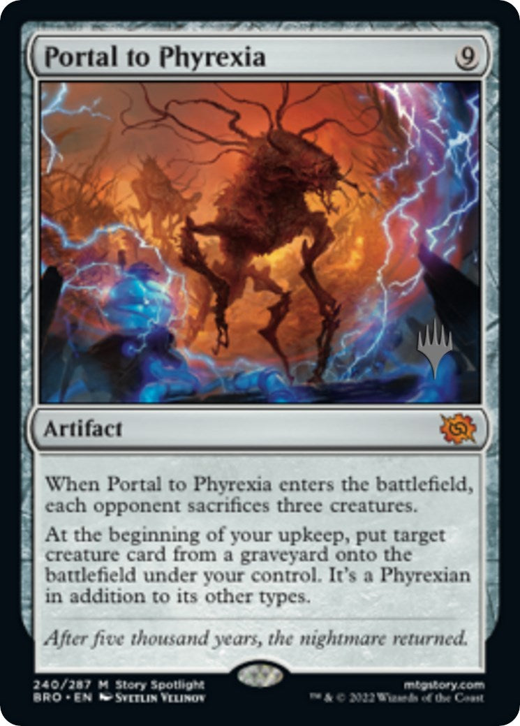 Portal to Phyrexia (Promo Pack) [The Brothers' War Promos] | Exor Games Truro