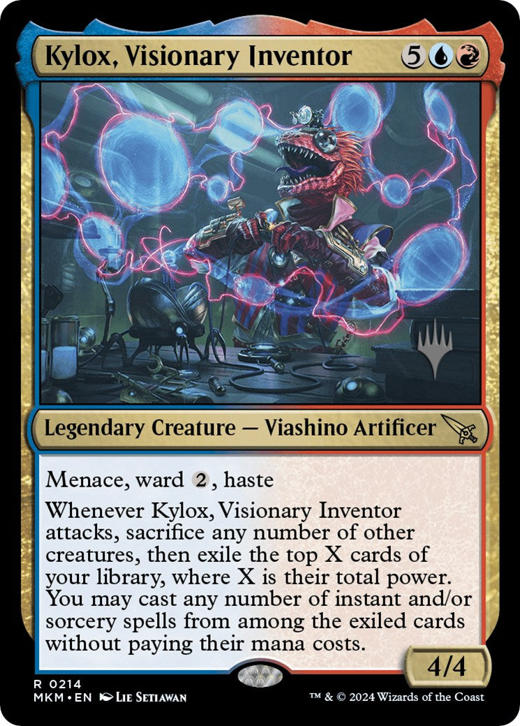 Kylox, Visionary Inventor (Promo Pack) [Murders at Karlov Manor Promos] | Exor Games Truro