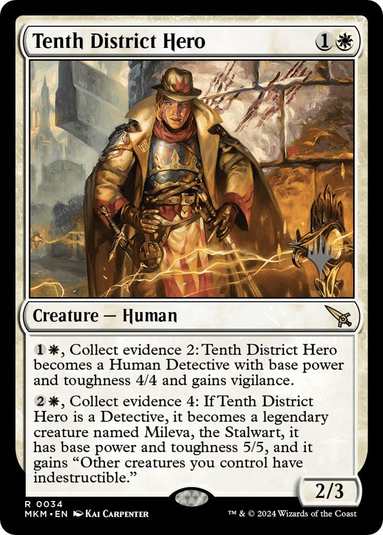 Tenth District Hero (Promo Pack) [Murders at Karlov Manor Promos] | Exor Games Truro