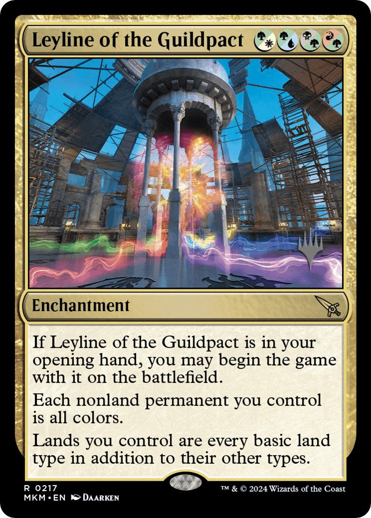 Leyline of the Guildpact (Promo Pack) [Murders at Karlov Manor Promos] | Exor Games Truro