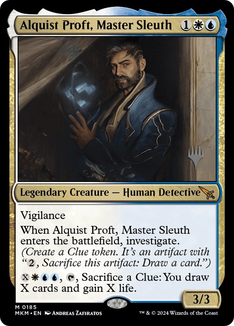 Alquist Proft, Master Sleuth (Promo Pack) [Murders at Karlov Manor Promos] | Exor Games Truro