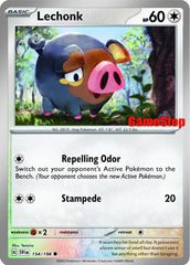 Lechonk (154/198) (GameStop Promo) [Scarlet & Violet: Base Set] | Exor Games Truro