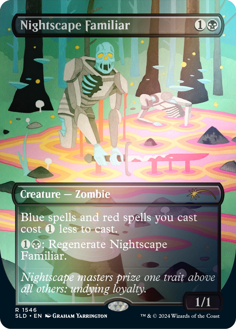 Nightscape Familiar (Rainbow Foil) [Secret Lair Drop Series] | Exor Games Truro