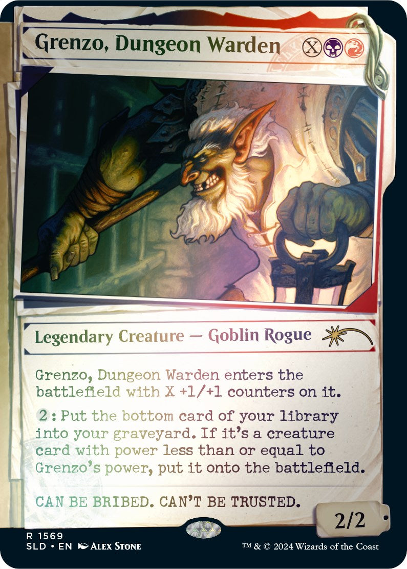 Grenzo, Dungeon Warden (Rainbow Foil) [Secret Lair Drop Series] | Exor Games Truro