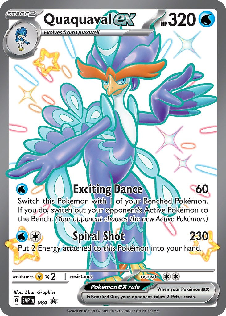 Quaquaval ex (084) (Jumbo Card) [Scarlet & Violet: Black Star Promos] | Exor Games Truro
