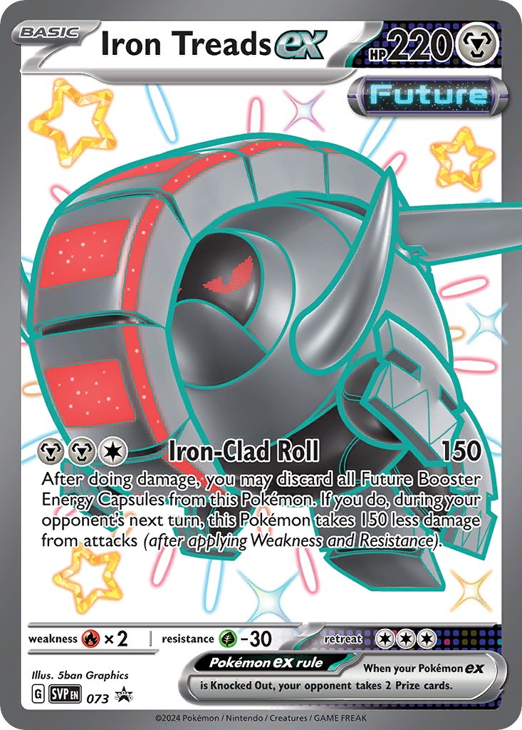 Iron Treads ex (073) [Scarlet & Violet: Black Star Promos] | Exor Games Truro