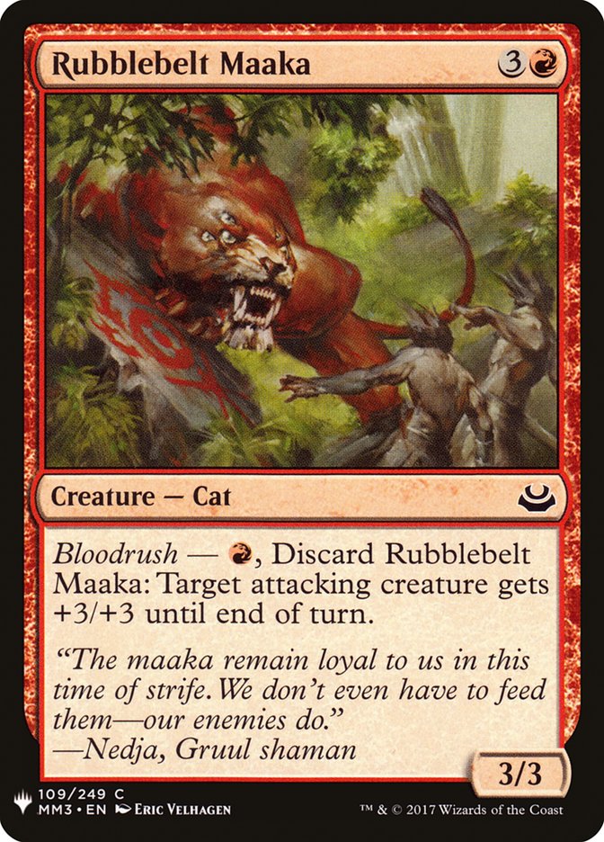 Rubblebelt Maaka [Mystery Booster] | Exor Games Truro