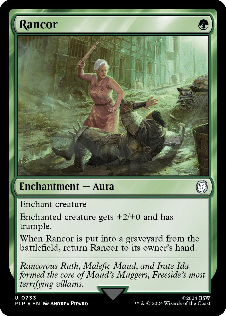 Rancor (Surge Foil) [Fallout] | Exor Games Truro